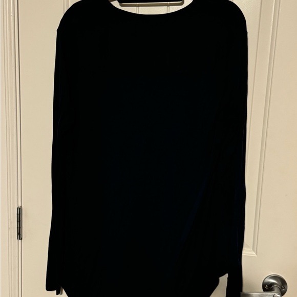 Long Tall Sally - Navy Blue Blouse - Picture 4 of 4